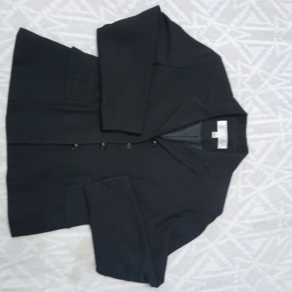 Larry Levine black Blazer Jacket 4 buttons size 8P - Picture 8 of 8